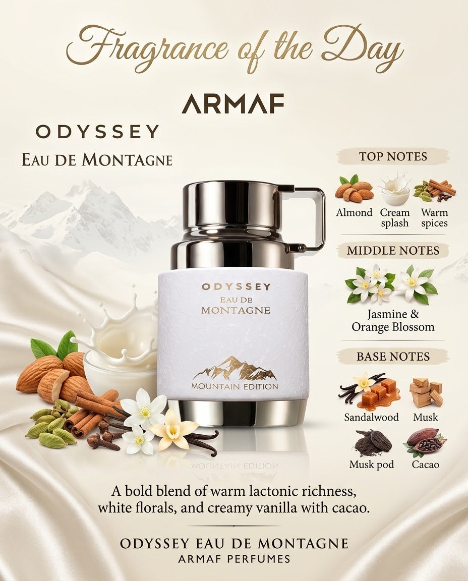 Armaf Odyssey Eau De Montagne 100ml EDP
