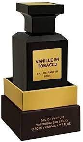 Fragrance World Vanille En Tobacco 80ml Eau de Parfum