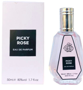 Fragrance World Picky Rose 50ml Eau De Parfum
