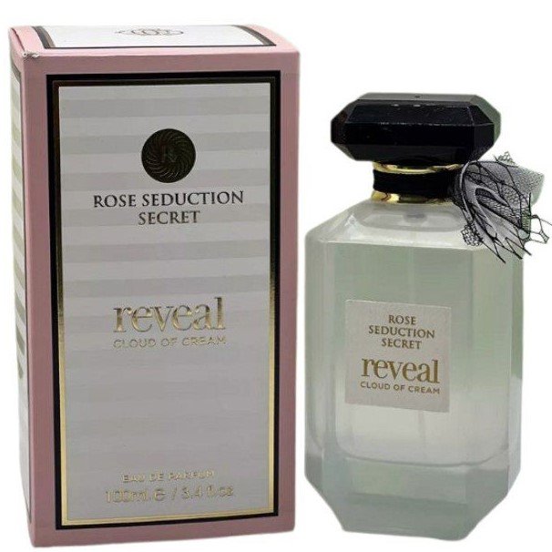 Fragrance World Rose Seduction Secret Reveal Cloud Of Crème 100ml EDP