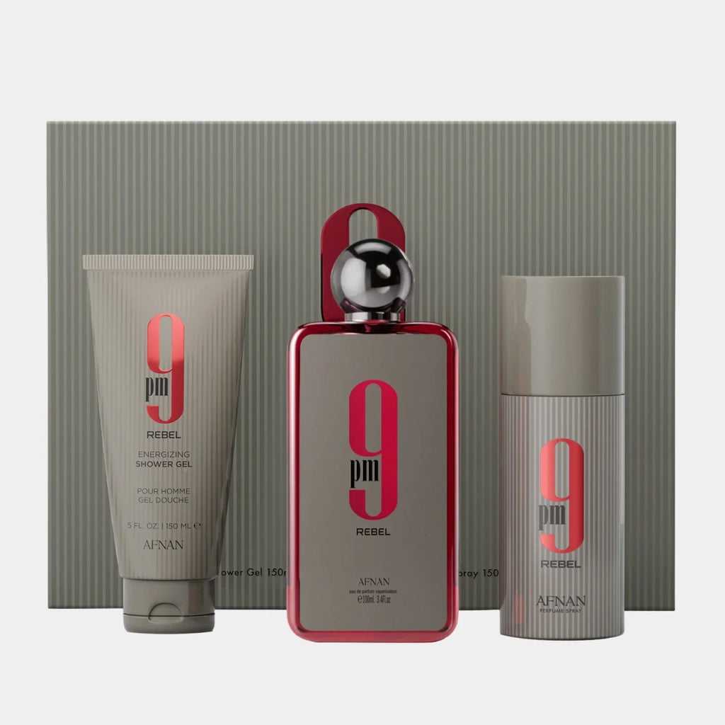 Afnan 9PM Rebel 100ml EDP Gift Set