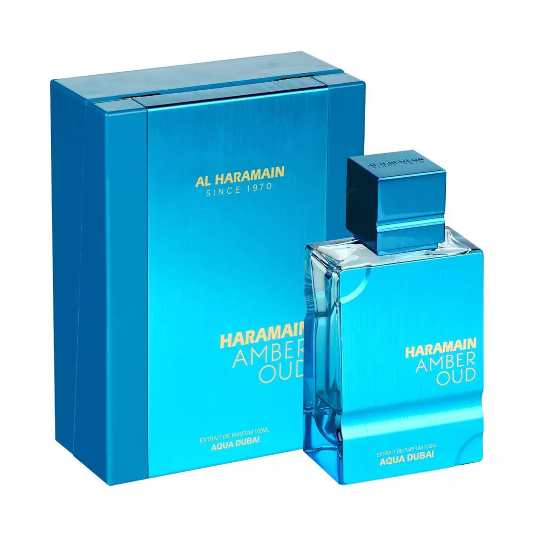 Al Haramain Amber Oud  Aqua Dubai 100ml Extrait De Parfum