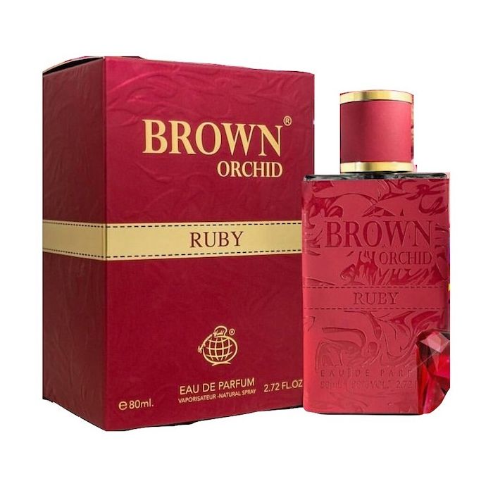 Fragrance World Brown Orchid Ruby 80ml Eau de Parfum