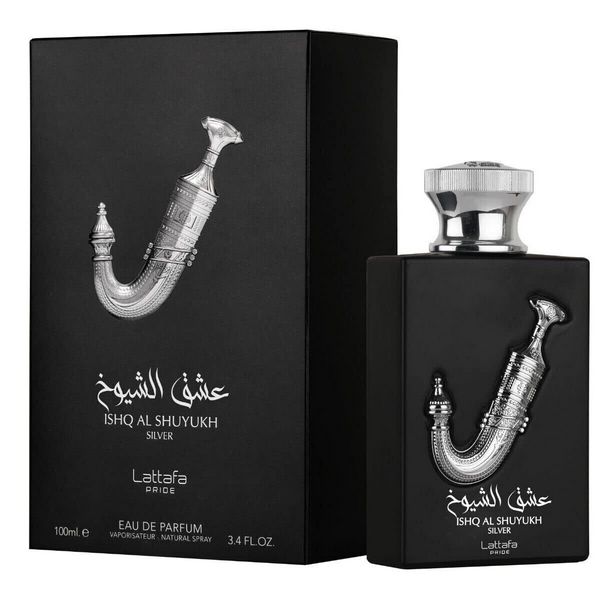Lattafa Ishq Al Shuyukh Silver 100ml Eau De Parfum