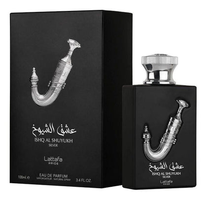 Lattafa Ishq Al Shuyukh Silver 100ml Eau De Parfum