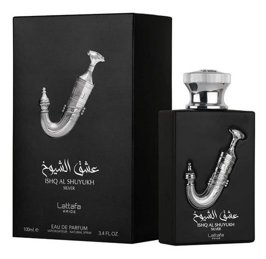 Lattafa Ishq Al Shuyukh Silver 100ml Eau De Parfum
