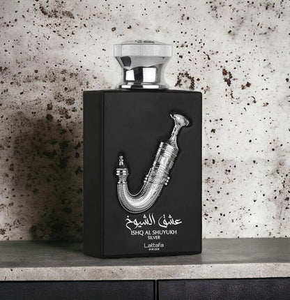 Lattafa Ishq Al Shuyukh Silver 100ml Eau De Parfum