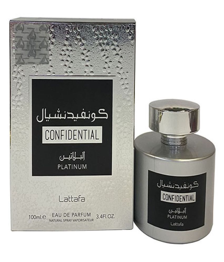 Lattafa Confidential Platinum 100ml Eau de Parfum
