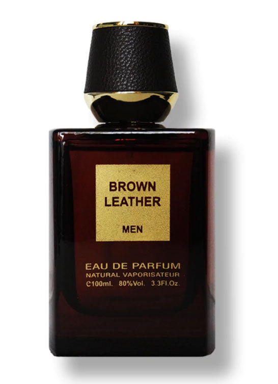 Fragrance World Brown Leather 100ml Eau De Parfum