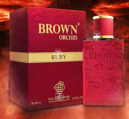Fragrance World Brown Orchid Ruby 80ml Eau de Parfum