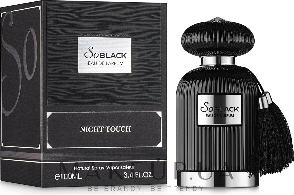 Fragrance World So Black Night Touch 100ml Eau de Parfum