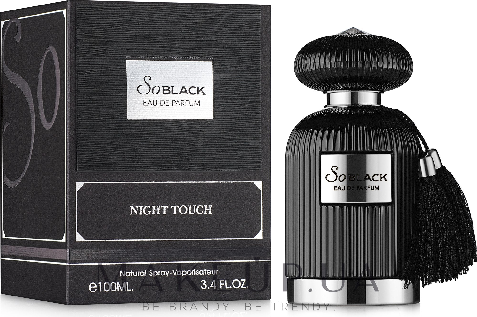 Fragrance World So Black Night Touch 100ml Eau de Parfum