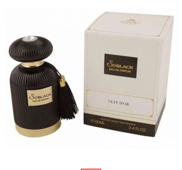 So Black Nuit D'or 100ml Eau de Parfum