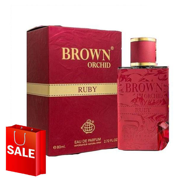 Fragrance World Brown Orchid Ruby 80ml Eau de Parfum
